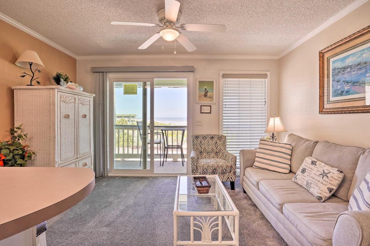Isle Of Palms Beachfront Condo With Balcony And Pool! Dış mekan fotoğraf