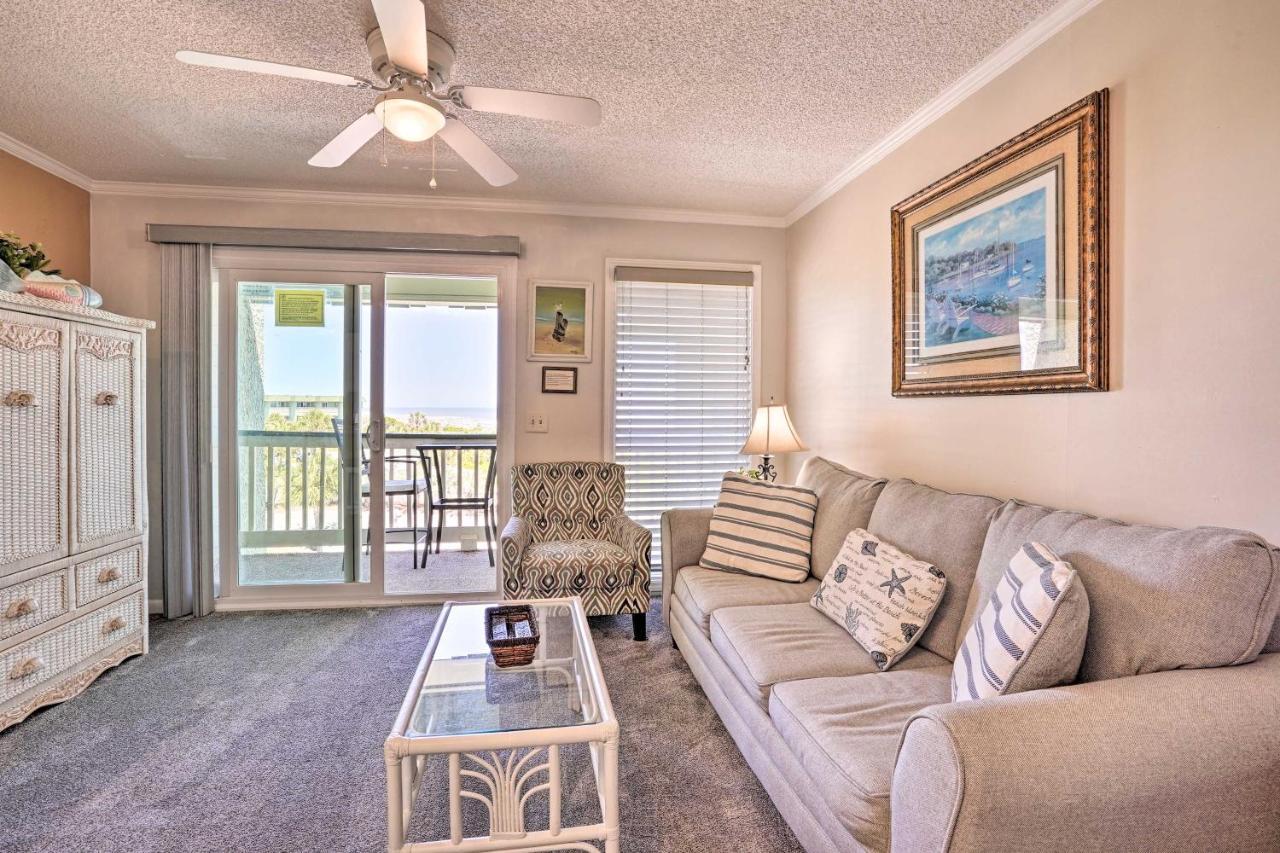 Isle Of Palms Beachfront Condo With Balcony And Pool! Dış mekan fotoğraf