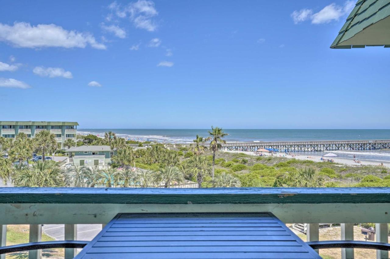 Isle Of Palms Beachfront Condo With Balcony And Pool! Dış mekan fotoğraf
