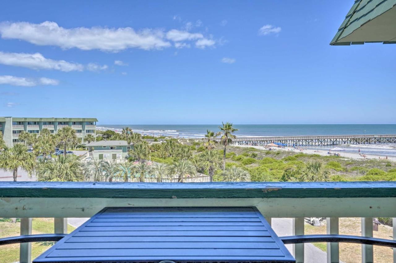 Isle Of Palms Beachfront Condo With Balcony And Pool! Dış mekan fotoğraf