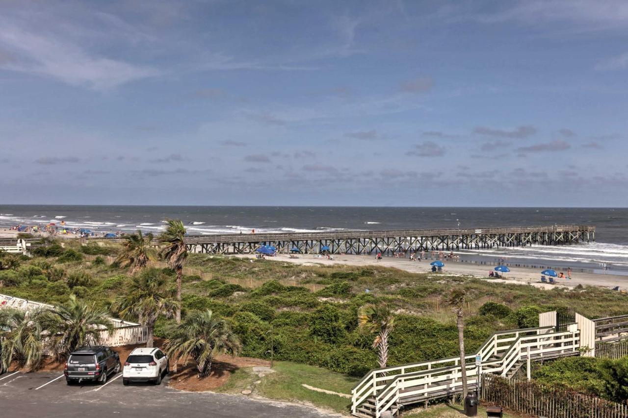 Isle Of Palms Beachfront Condo With Balcony And Pool! Dış mekan fotoğraf
